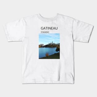 Gatineau Quebec City Canada Gift for Canadian Canada Day Present Souvenir T-shirt Hoodie Apparel Mug Notebook Tote Pillow Sticker Magnet Kids T-Shirt